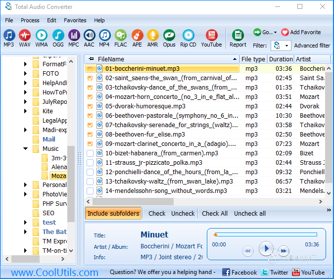 CoolUtils Total Audio Converter for Windows