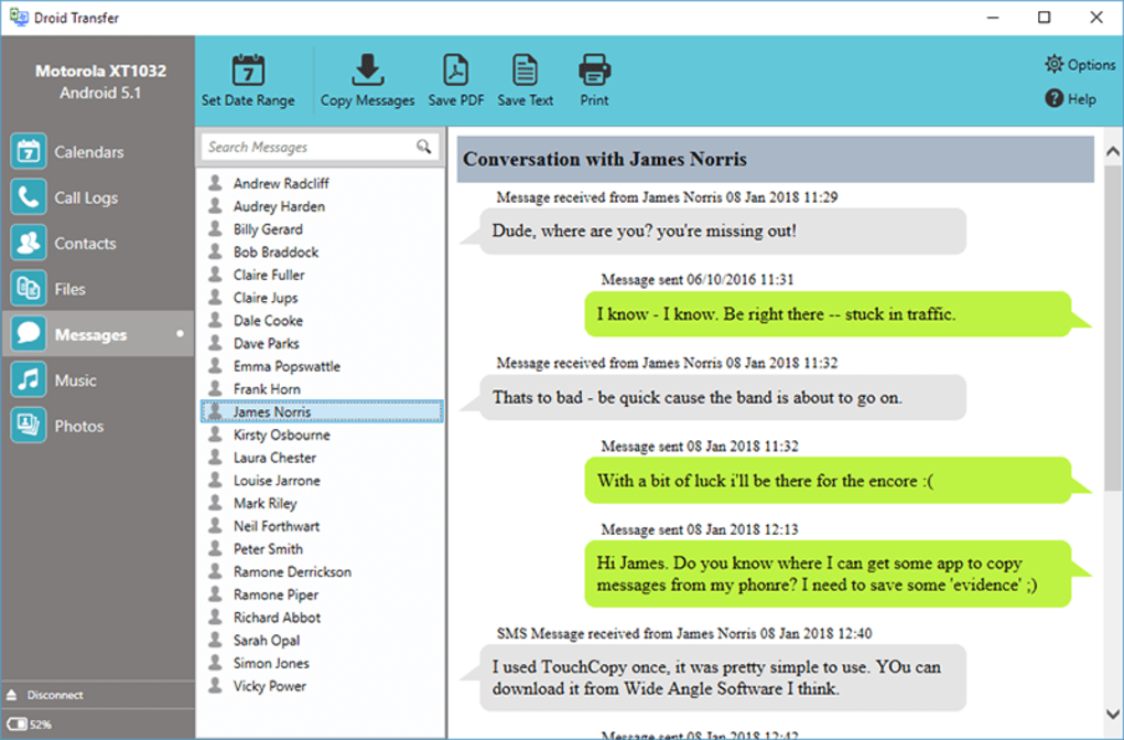 Droid Transfer Full Preactivated