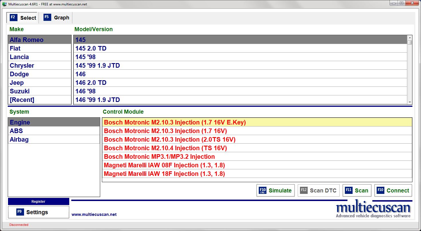 FESSoft MultiEcuScan Full Preactivated