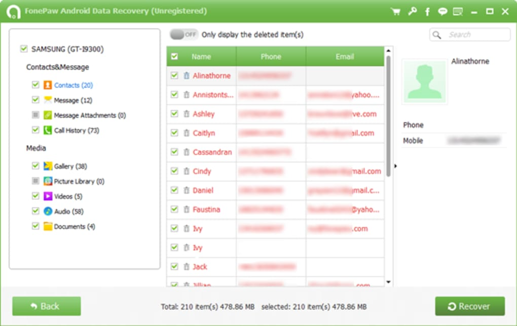 FonePaw Android Data Recovery Full Preactivated