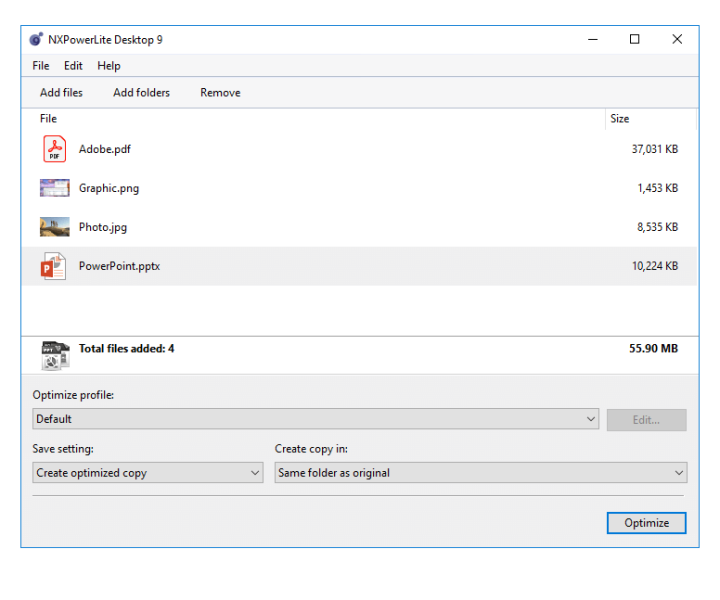 NXPowerLite Desktop v10.3.2 Full Version (PreActivated) 1 NXPowerLite Desktop Full Preactivated