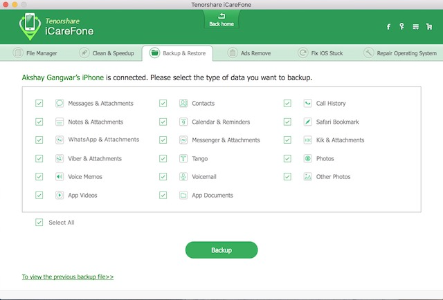 Tenorshare iCareFone Full Preactivated