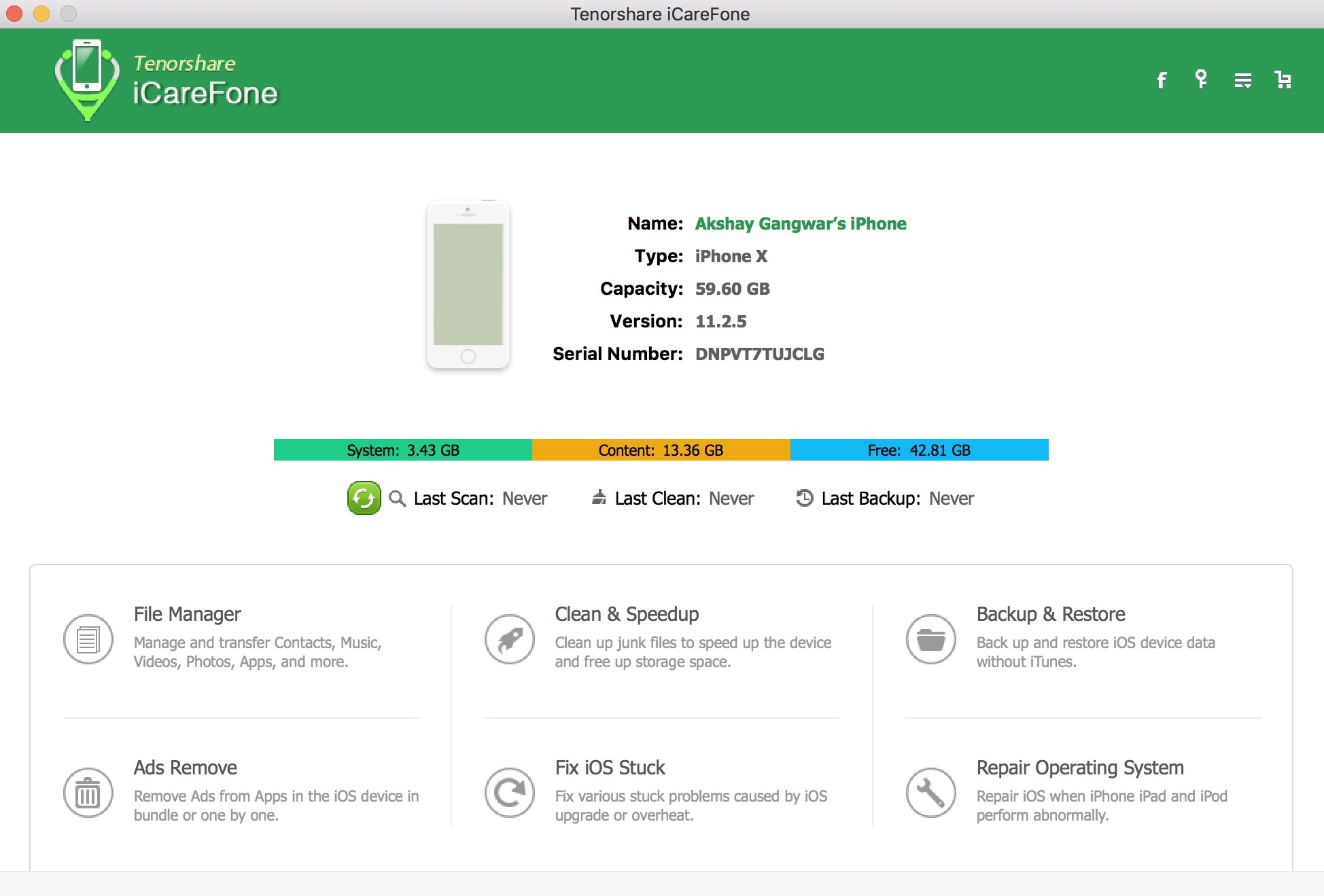 Tenorshare iCareFone Full Preactivated