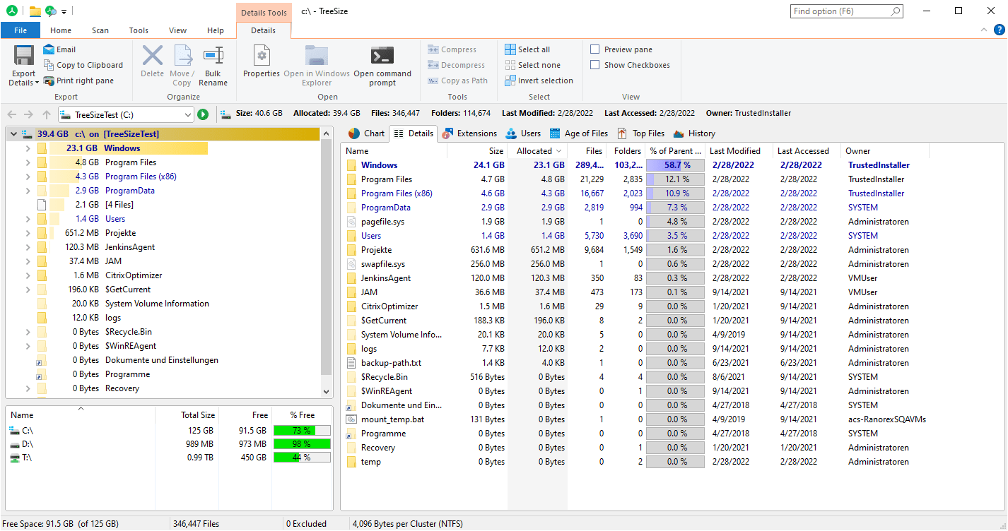 TreeSize Professional Full Preactivated