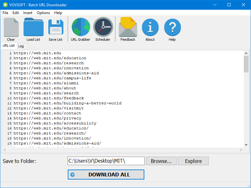 VovSoft Batch URL Downloader Full Preactivated VovSoft Batch URL Downloader Full Preactivated