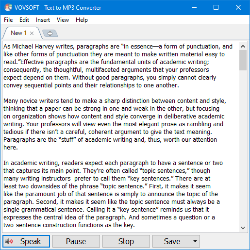 VovSoft Text to MP3 Converter Full Preactivated