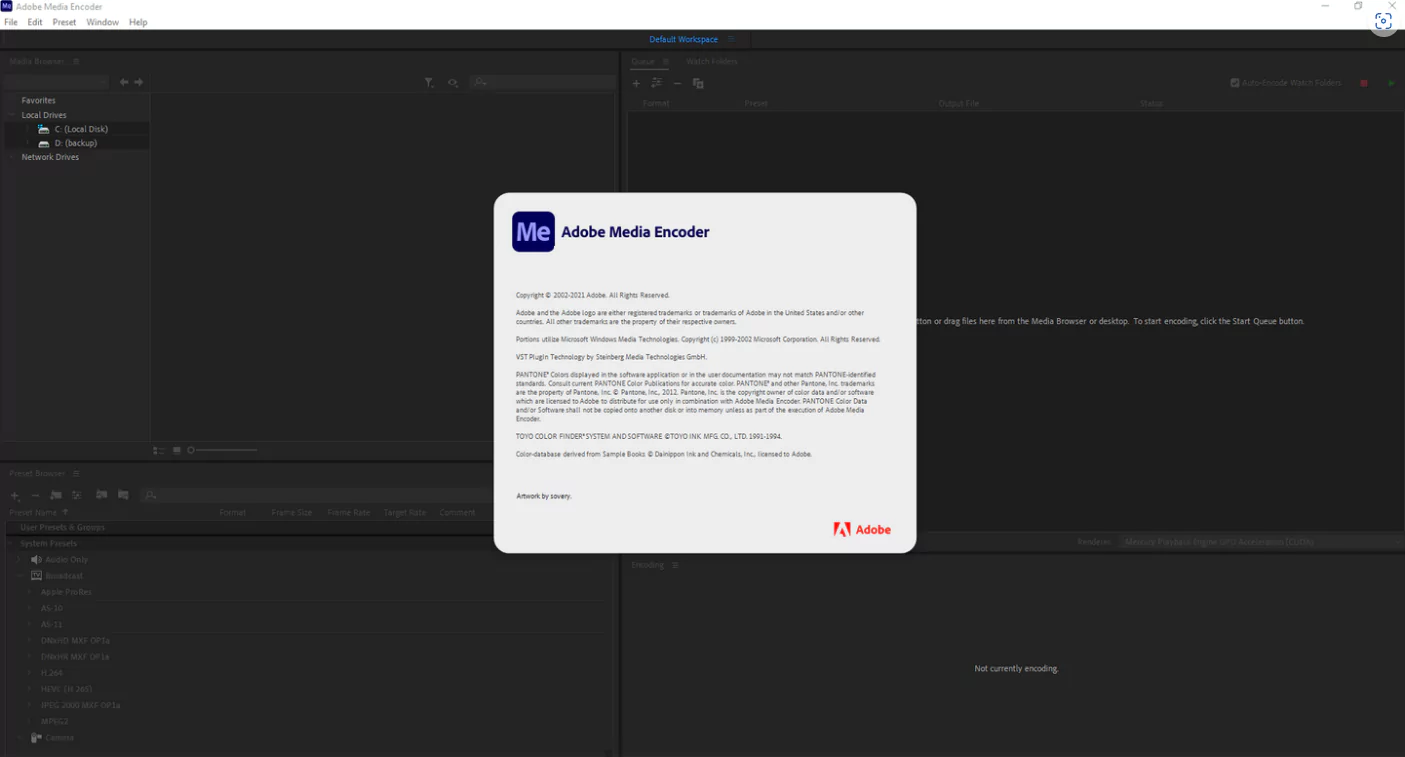 Adobe Media Encoder PreActivated Adobe Media Encoder PreActivated