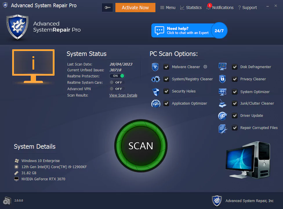 Advanced System Repair Full Version Advanced System Repair Full Version
