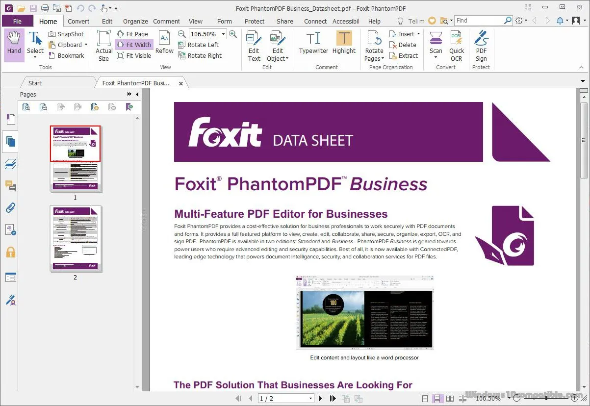Foxit PDF Editor Pro Full Version