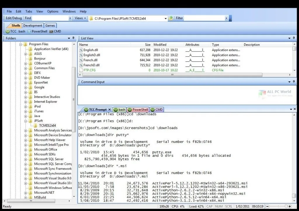JP Software Take Command Full Version JP Software Take Command Full Version