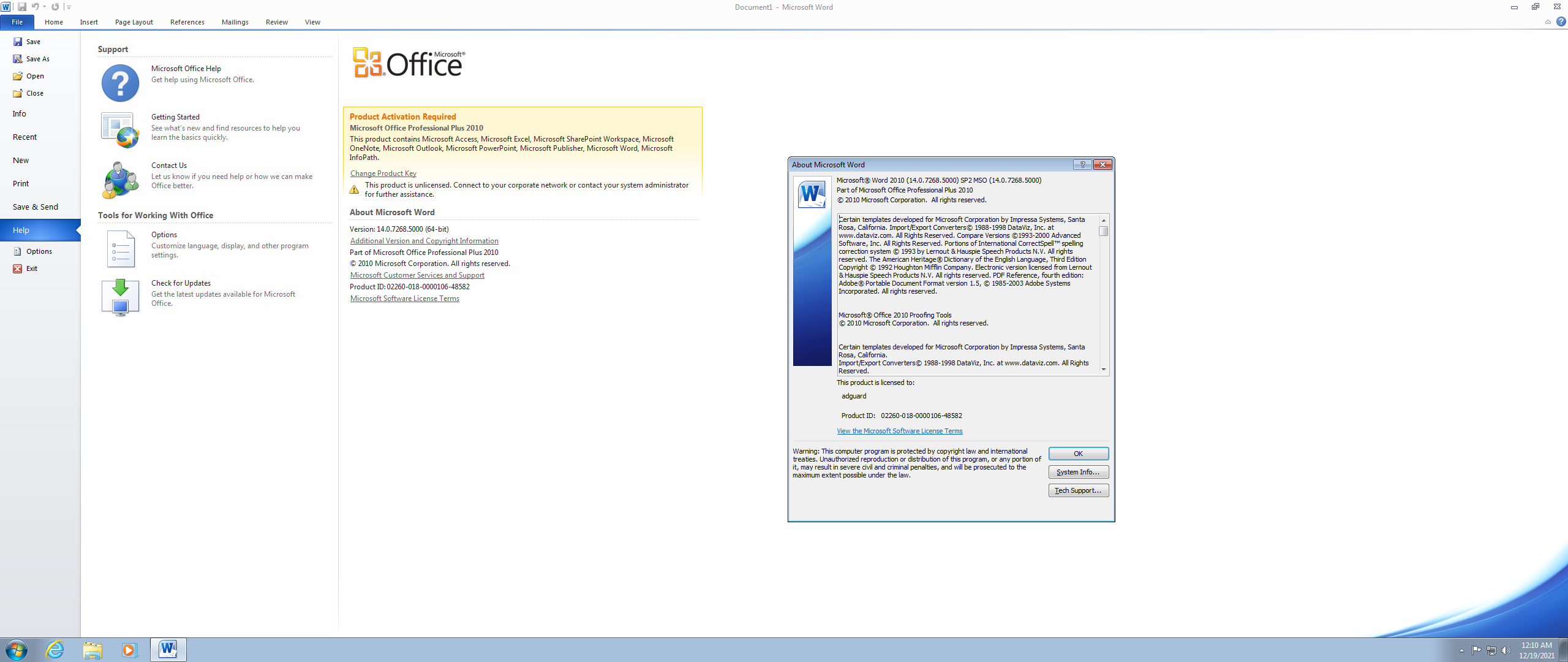 Microsoft Office 2010 Pro Plus Microsoft Office 2010 Pro Plus