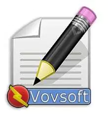 Vovsoft Text Edit Plus Logo